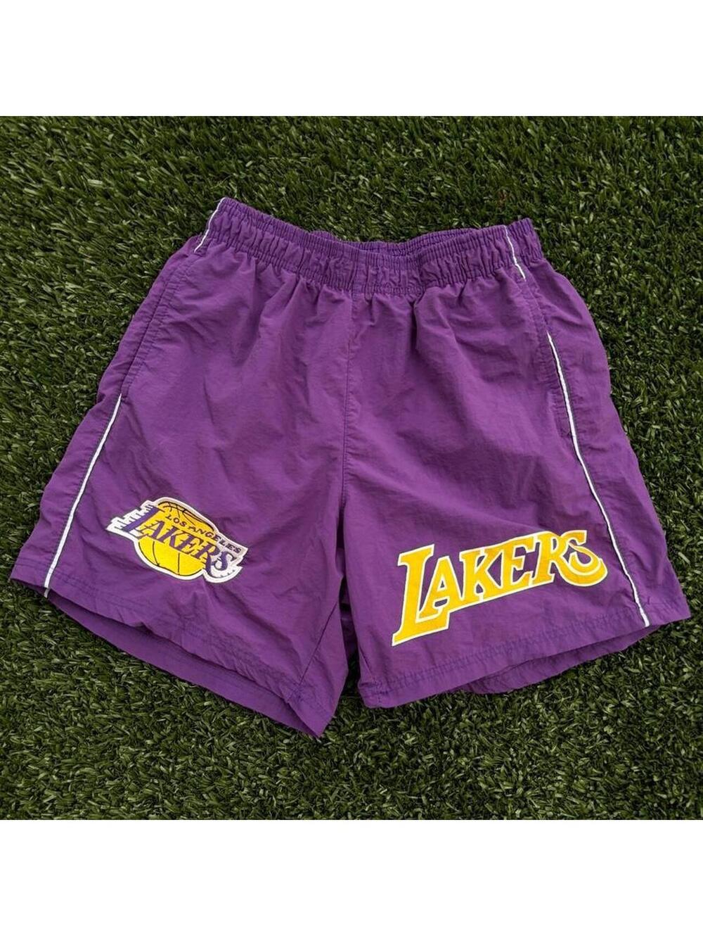 NBA Women's Purple Los Angeles Lakers Shorts Size XS Lightweight Athletic Wear